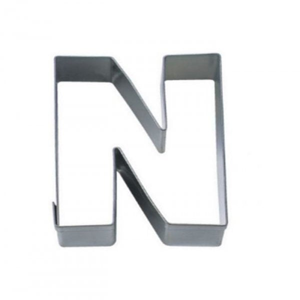 Cortador Letra N Letra (3Cm) - Kafstar