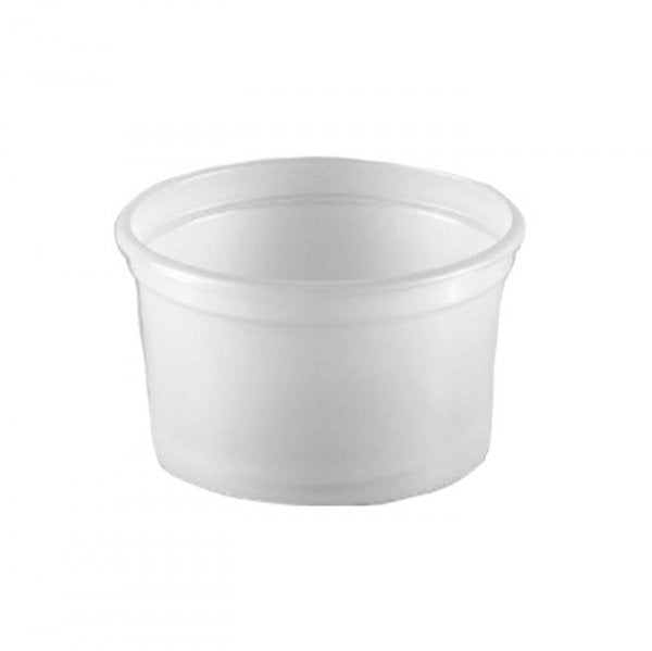 Pote P100 Translucido Liso 100Ml (100Un) - Copaza