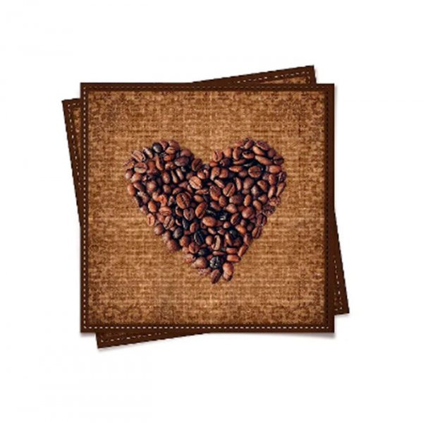 Guardanapo Grão De Cafe 33X33 (20Un) - Cromus