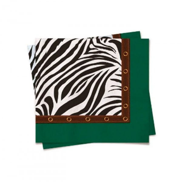 Guardanapo Safari Zebra 25X25 (20Un) - Cromus