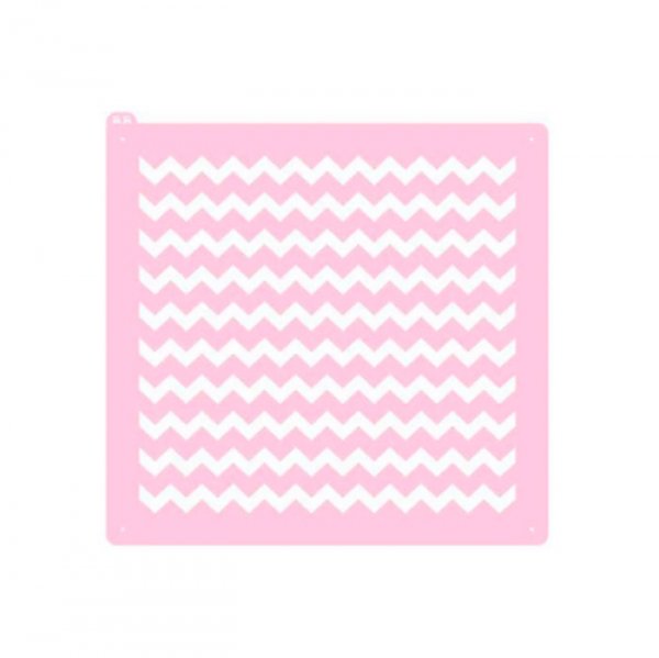 Estencil Biscoito Chevron 1 - R.R. Oliveira