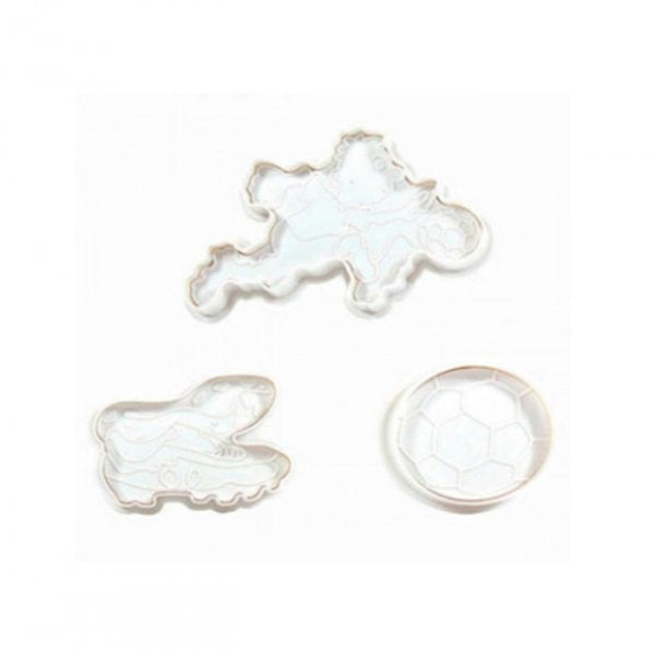 Cortador E Ejetor Futebol (3 Pcs) - Celebrate