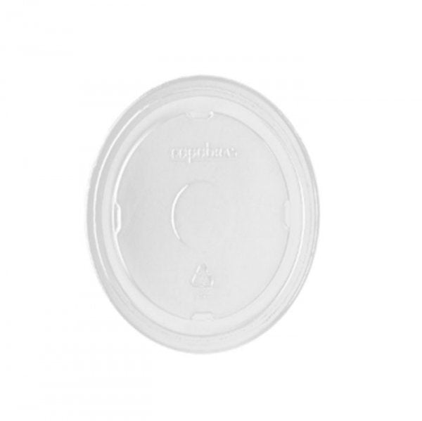 Tampa Descartavel P/Pote 120/Cp180Ml (100Un) -Poweplastic