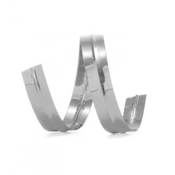 Fecho Pratico Prata 4Mmx11 (C/100Un) - Cromus