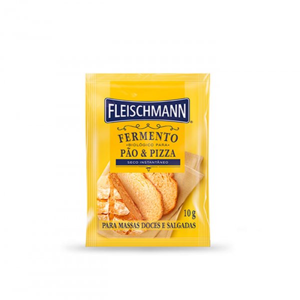 Fermento Biologico Seco 10G -  Fleischmann
