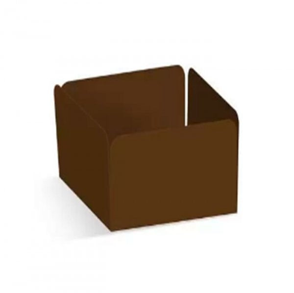 Forminha Reta Marrom (C/50Un) - Cromus