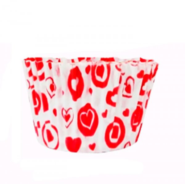 Forminha Cupcake Coracao (C/45Un) - Flip