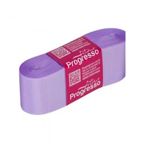 Fita Cetim N°9 Cor245 Lilas (38Mmx10M) - Fitas Progresso