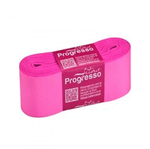 Fita Cetim N°9 Cor303 Pink (38Mmx10M) - Fitas Progresso