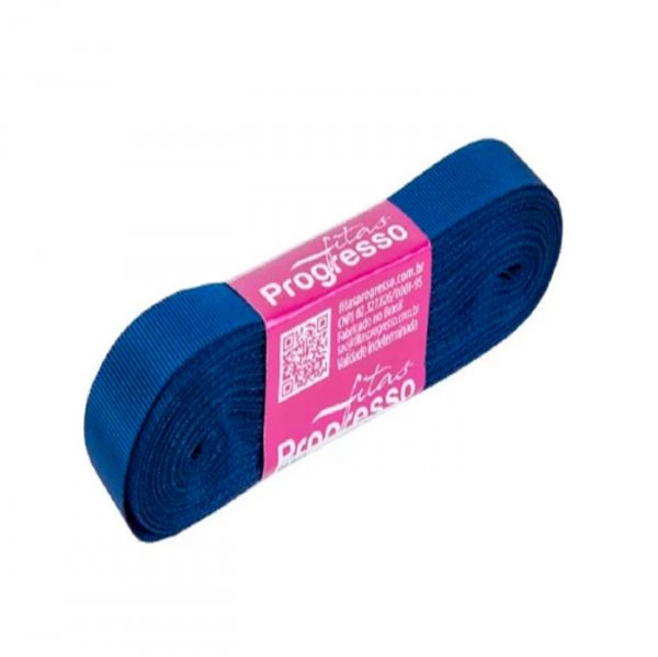 Fita Gorgurão Gp002 215 Azul Marinho (10M) - Fitas Progresso
