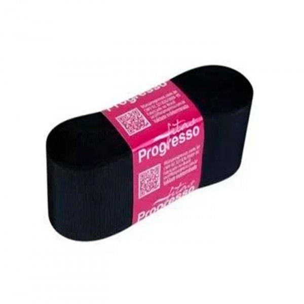 Fita Gorgurão Gp009 219 Preto (10M) - Fitas Progresso