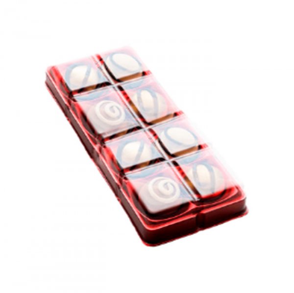 Candy Box Cores Metal 8 Cavidades (10Un) - Flip