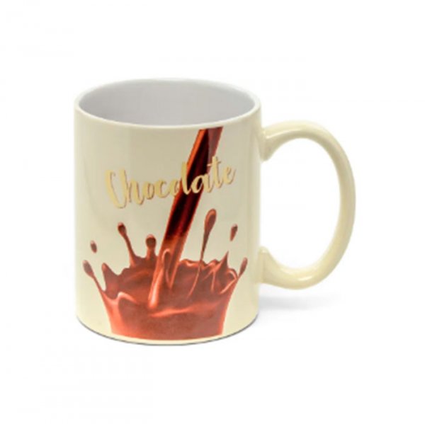 Caneca Porcelana Chocolate - Cromus