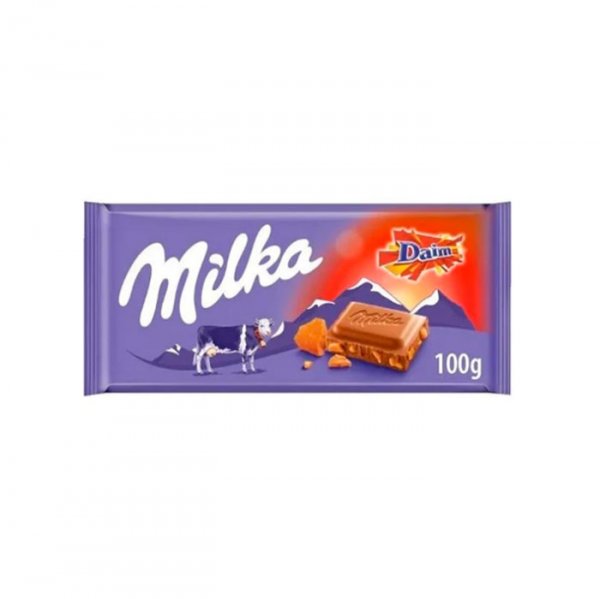 Chocolate Ao Leite Recheado Com Caramelo 100Gr - Milka