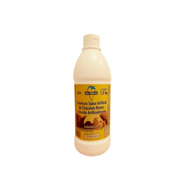 Cobertura Sabor Chocolate Branco 1,3Kg - Du Porto