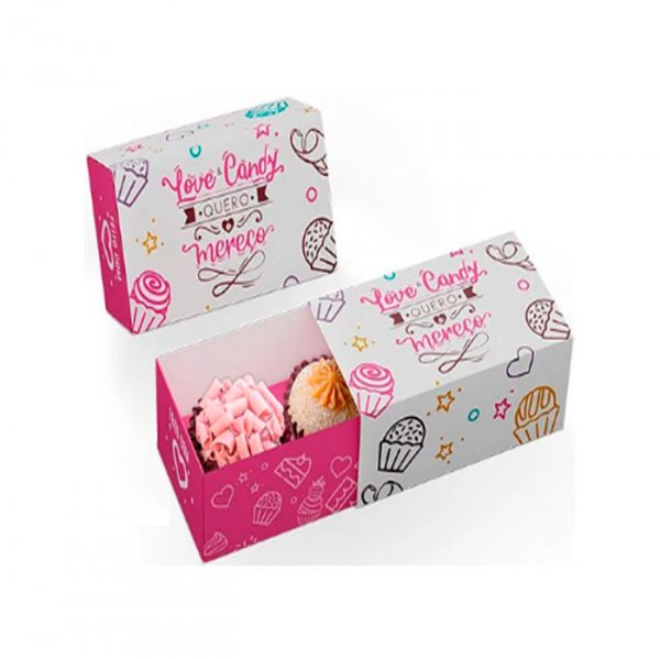 Embalagem Para 2 Brigadeiros (55X95X38) - Pris Embalagens