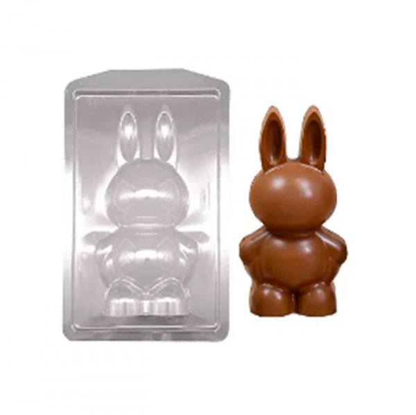 Forma Para Chocolate Coelho Grande (Fp167) - Crystal Forming