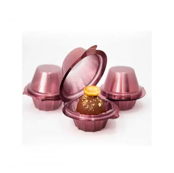Embalagem Para Doce Rose Gold (10Un) - Flip