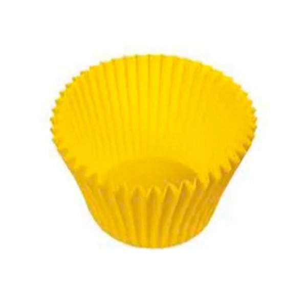 Forminha Gourmet N°4 Amarela C/85Un - Formar Embalagens