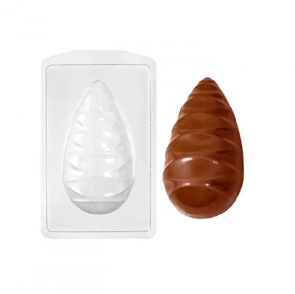Forma Para Chocolate Ovo Cenoura 400G (Fp157) - Crystal Forming