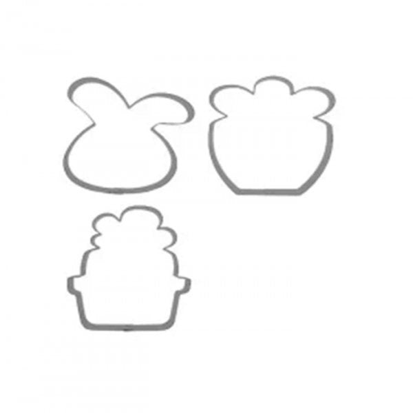 Cortador Kit Páscoa 12P - R.R. Oliveira