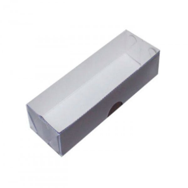 Caixa Para 3 Brigadeiros Branco 12X4X2.5Cm (10Un) - Yinpack