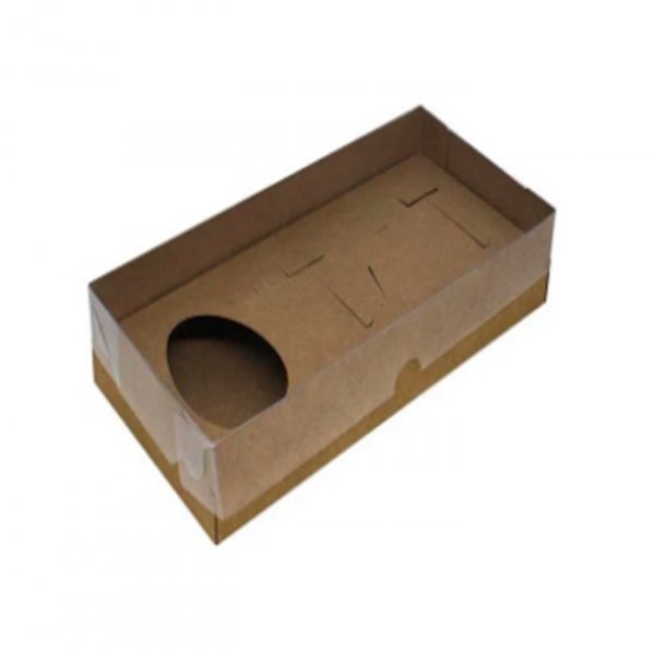 Caixa Ovo de Colher Kit Confeiteiro Kraft 150g