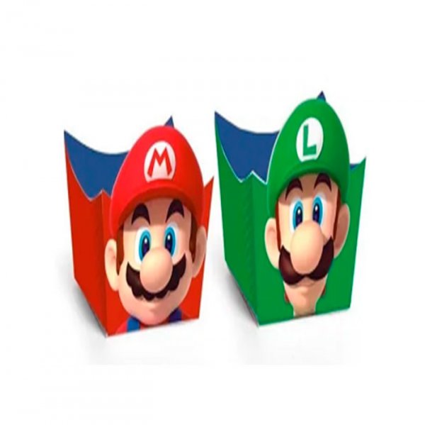 Forminha Decorada Super Mario (C/24) - Cromus