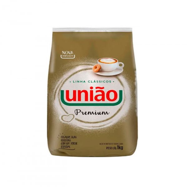 Açucar Refinado Granulado Premium 1Kg - União
