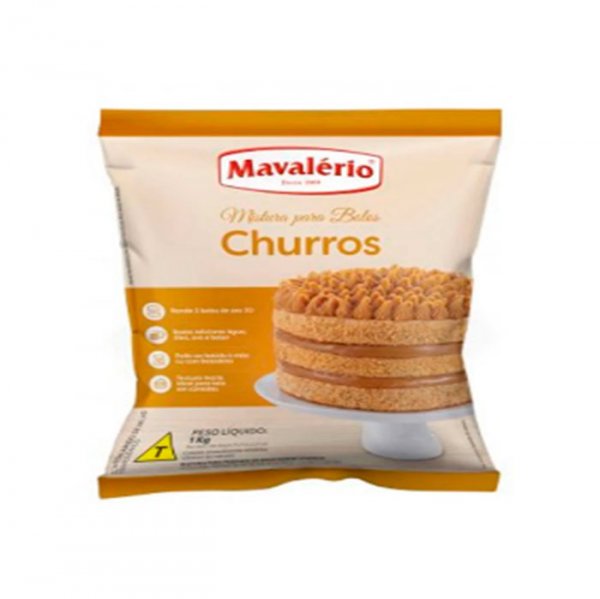 Mistura Para Bolo Churros 1Kg - Mavalerio