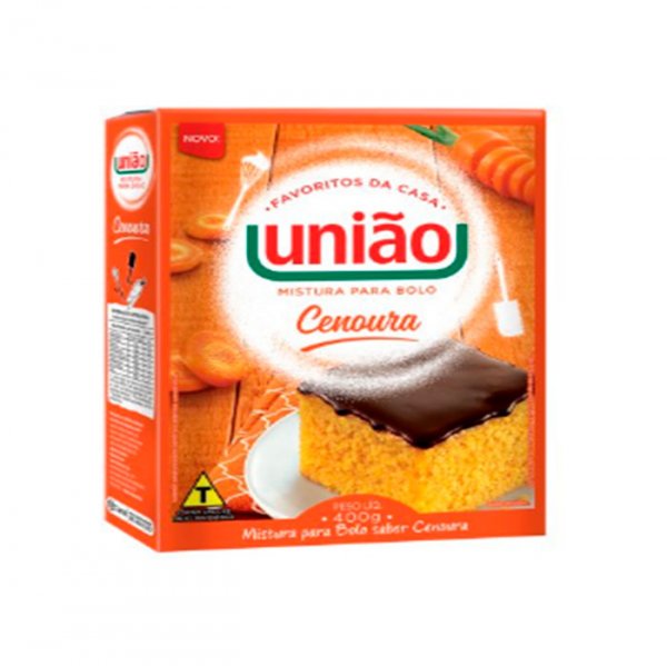 Mistura Para Bolo De Cenoura 400Gr - Uniao