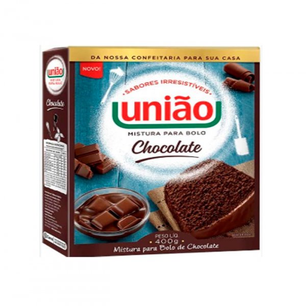 Mistura Para Bolo De Chocolate 400Gr - Uniao