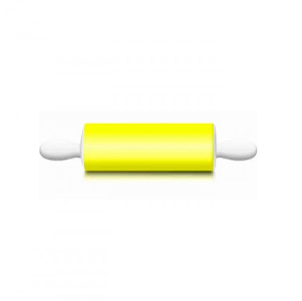 Rolo De Massa Profissional Com Articulação (35X6Cm) Amarelo - Solrac