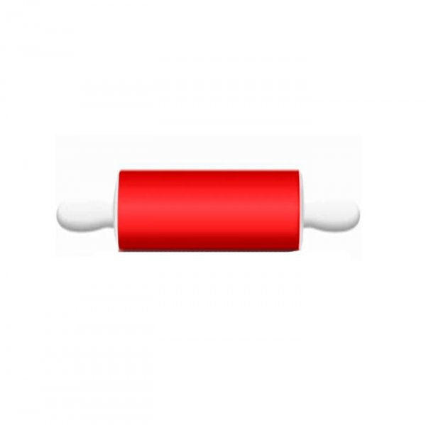 Rolo De Massa Profissional Com Articulação (35X6Cm) Vermelho - Solrac