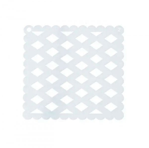 Stencil P/Bolo Molde Pequeno - Dolce Home