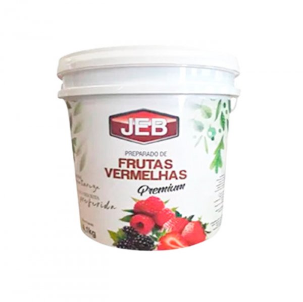 Polpa De  Frutas Vermelhas 1,1Kg - Jeb