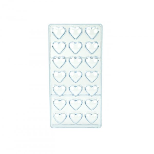 Forma Para Chocolate Bombom Coração Gmezn921 - Primechef