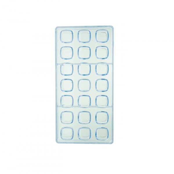 Forma Para Chocolate Bombom Quadrado Gmezn 9126 - Primechef