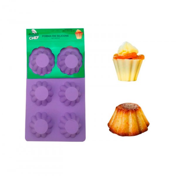 Forma De Silicone Flan Gmetc27 - Primechef