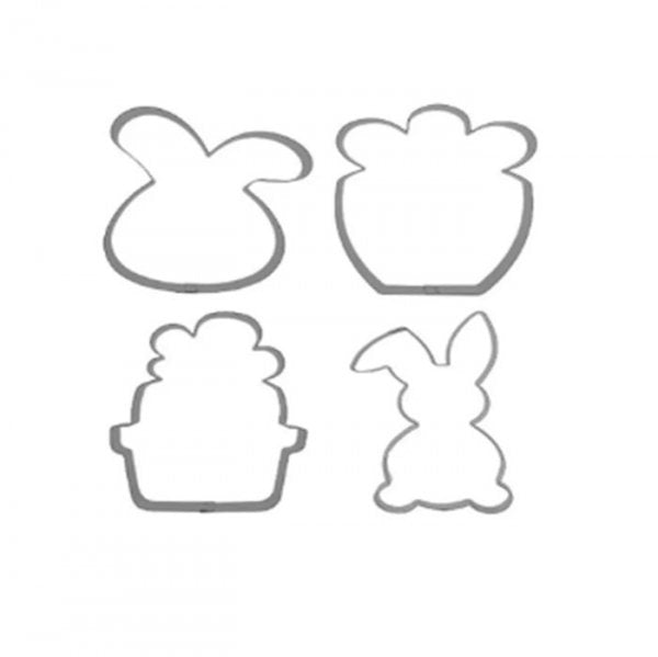 Cortador Inox Kit Pascoa 12M - Rr Cortadores