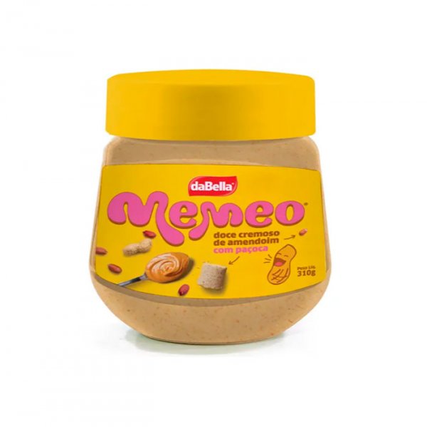 Recheio Memeo Doce Cremoso De Amendoim 310G - Dabella