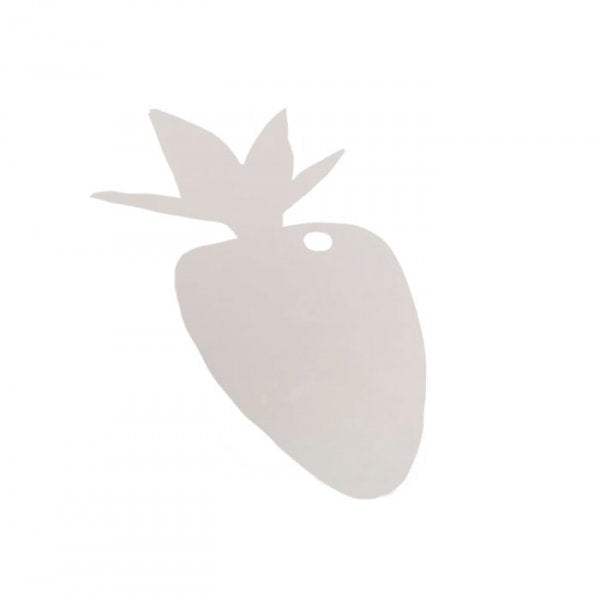 Tag Cenoura Branco (10Un) - Crystal Forming