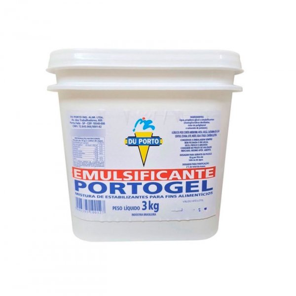 Emulsificante Portogel 3Kg - Du Porto