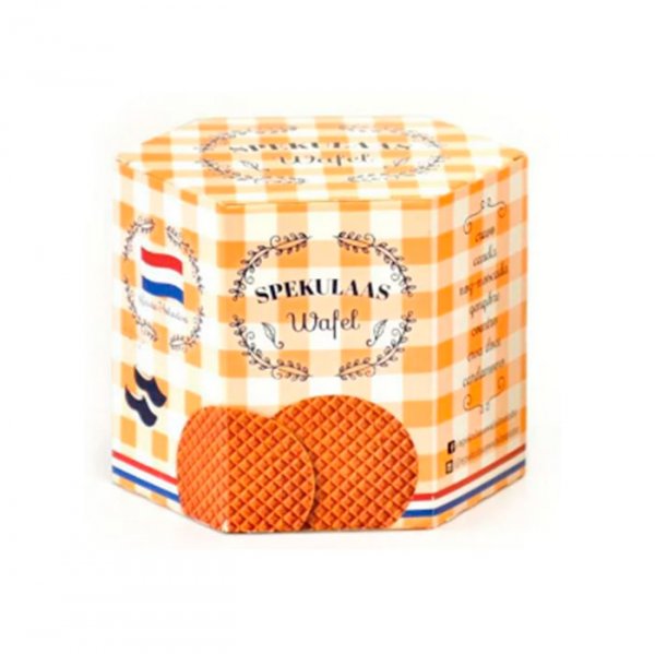 Wafers Holandes Spekulas Wafel 135Gr - Moinho Waffers