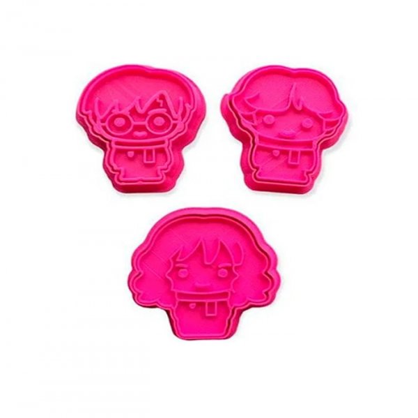 Kit Cortador E Carimbo Harry Potter 3D - R.R. Oliveira