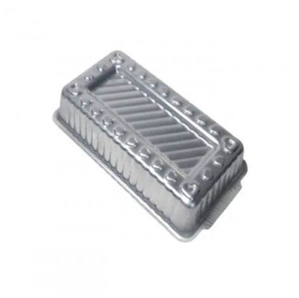 Forma Retangular Corações (25 X 13 X 6,3Cm) - Caparroz