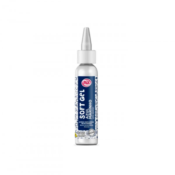 Corante Soft Gel - Azul Marinho - 25G - Mix
