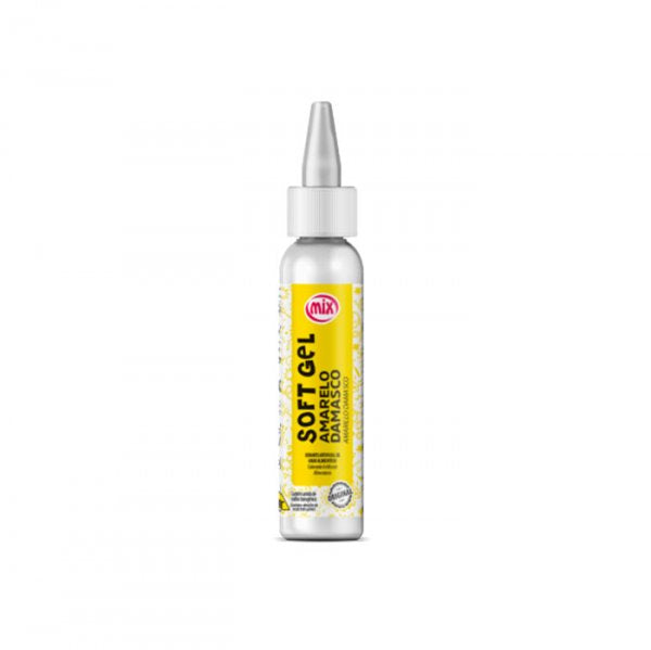 Corante Soft Gel - Amarelo Damasco - 25G - Mix