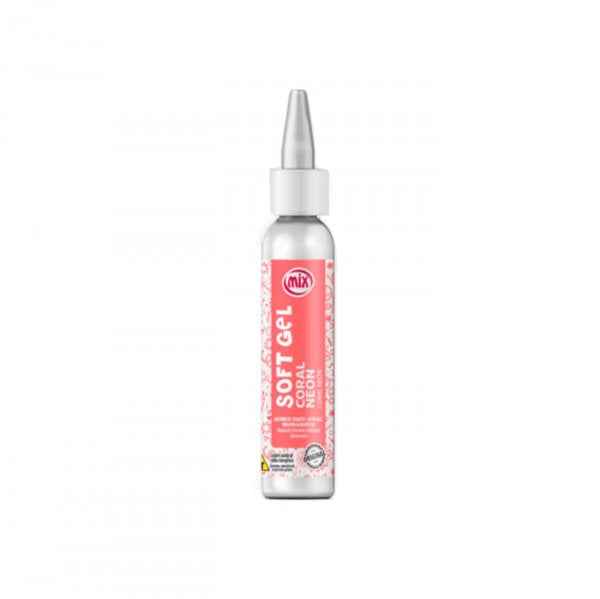 Corante Soft Gel - Coral Neon - 25G - Mix