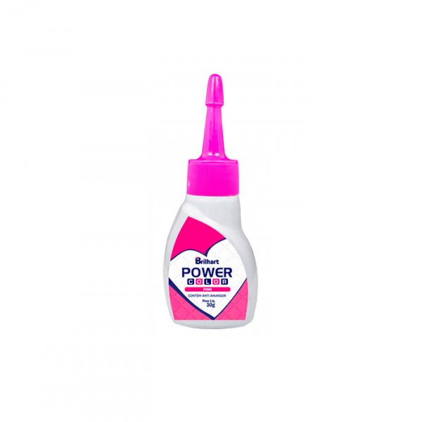 Corante Em Gel Power Color Pink 30G - Brilhart